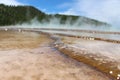 Beautiful Yellowstones natural and amazing geyser