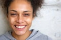 Beautiful young african american woman smiling Royalty Free Stock Photo