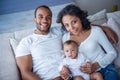Afro American family Royalty Free Stock Photo