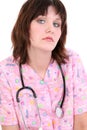 Beautiful Young American Nurse Royalty Free Stock Photo