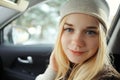 Beautiful young blonde teen Royalty Free Stock Photo
