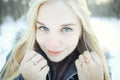 Beautiful young blonde teen Royalty Free Stock Photo