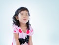 Beautiful young elementary age school girl Royalty Free Stock Photo