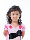 Beautiful young elementary age school girl Royalty Free Stock Photo