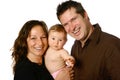 Beautiful young family Royalty Free Stock Photo