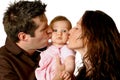 Beautiful young family Royalty Free Stock Photo