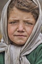 Beautiful young girl from Shimshal. Hunza Royalty Free Stock Photo