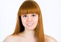 Beautiful young red-haired woman Royalty Free Stock Photo