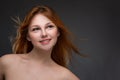 Beautiful young red-haired woman Royalty Free Stock Photo