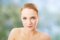 Beautiful young spa woman. Royalty Free Stock Photo