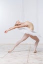 Beautiful Young Woman Ballerina Royalty Free Stock Photo