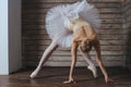 Beautiful Young Woman Ballerina Royalty Free Stock Photo