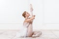 Beautiful Young Woman Ballerina Royalty Free Stock Photo