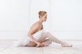 Beautiful Young Woman Ballerina Royalty Free Stock Photo