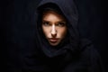 beautiful young woman covered head.fashion muslim style girl