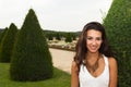 Beautiful Young Woman in Paris Royalty Free Stock Photo