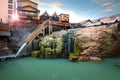 Yubatake Hotspring at Kusatsu Onsen in Gunma ,Japan