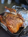 beautiful yummy smoked turkey ready for consuption Royalty Free Stock Photo