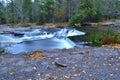 Z Falls on the Ontonagon River in Michigan Royalty Free Stock Photo