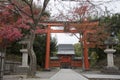 Beautiful zen garden in Tenryuji temple in Arashiyama, Kyoto, Japan Royalty Free Stock Photo