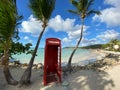 Beautifull beaches and places in the eastern caribbean Royalty Free Stock Photo