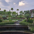 The Beautifull Garden on Pontianak City, Kalimantan, Indonesia