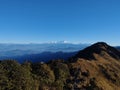 Beautifull Hill in nepal Royalty Free Stock Photo