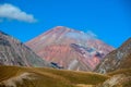 Beautifull mountains of caucasus in Dariali Gorge, Georgia Royalty Free Stock Photo