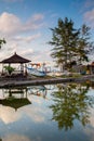 Lotus Lagoon, Candidasa, Bali island