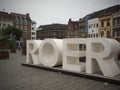 Beautifull Roermond is an historically important town, on the lower Roer at the east bank of the Meuse river. Royalty Free Stock Photo