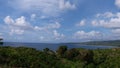 Beautifull scenery with sea and cloud