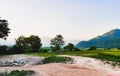 Beautifull scenery view from kashmir Royalty Free Stock Photo