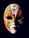 Beautifull venetian mask Royalty Free Stock Photo