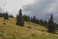 Beautifull view of Chornohora highest mountain range in Western Ukraine