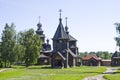 A wooden church in Suzdal