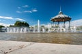 The famous music dome on the `Champ de Mars` of the city Valence Royalty Free Stock Photo