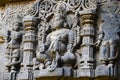 Beautifully carved idol of God, Vitthal Temple, Kolhapur, Maharashtra. Royalty Free Stock Photo