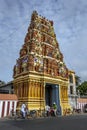 The Nallur Kandaswamy Temple at Jaffna. Royalty Free Stock Photo