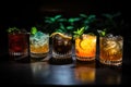 Beautifully Crafted Drinks: Highlighting Each Post AI Generated