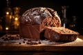 rustic traditional panettone