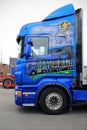 Beautifully Customized Scania Logging Truck