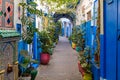 Colourful alleys of Tangier medina