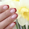 Beautifully decorated nails