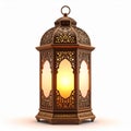 Beautifully Detailed Islamic Lantern Design Version Three Royalty Free Stock Photo