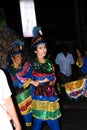 A beautifully dressed Girl performs Monara Natuma (Peacock dance)