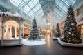 Beautifully festive Christmas Mall