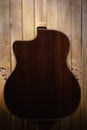 Rear of Gypsy Jazz Acoustic Guitar