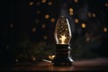 Starlit christmas lamp