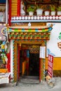 Colorful Tibetan Doorway
