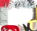 Beautifully put tool kit Royalty Free Stock Photo